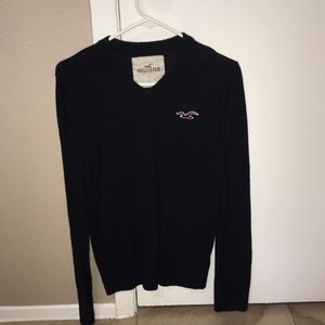 Hollister long sleeve v neck shirt